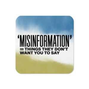 Misinformation coaster