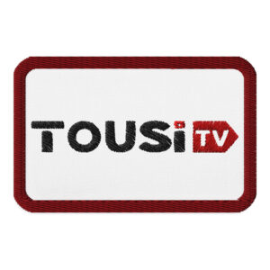 Tousi TV Embroidered Patch