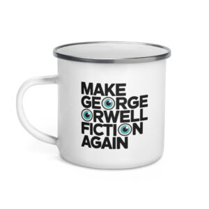 George Orwell Camping Mug