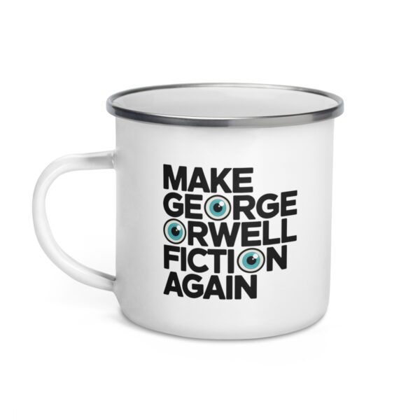 George Orwell Camping Mug