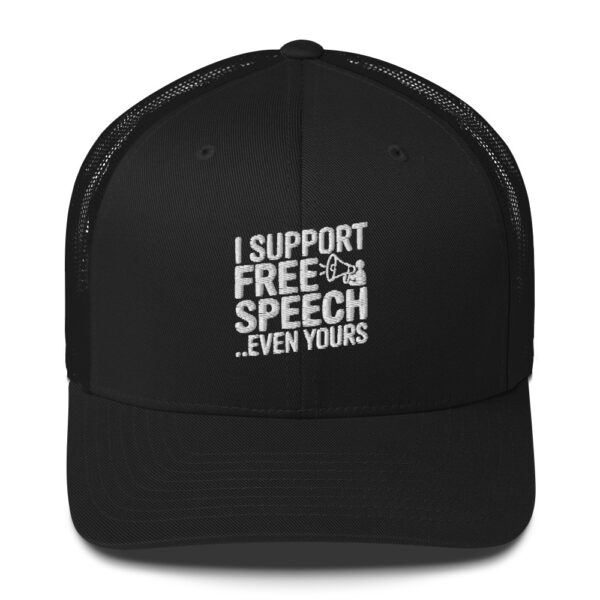 Free Speech Trucker Cap