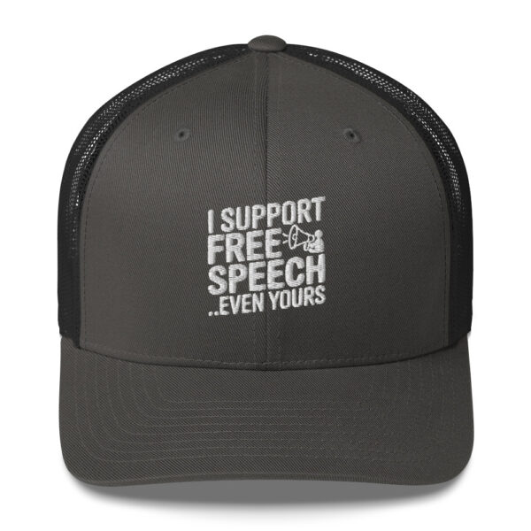 Free Speech Trucker Cap - Image 6