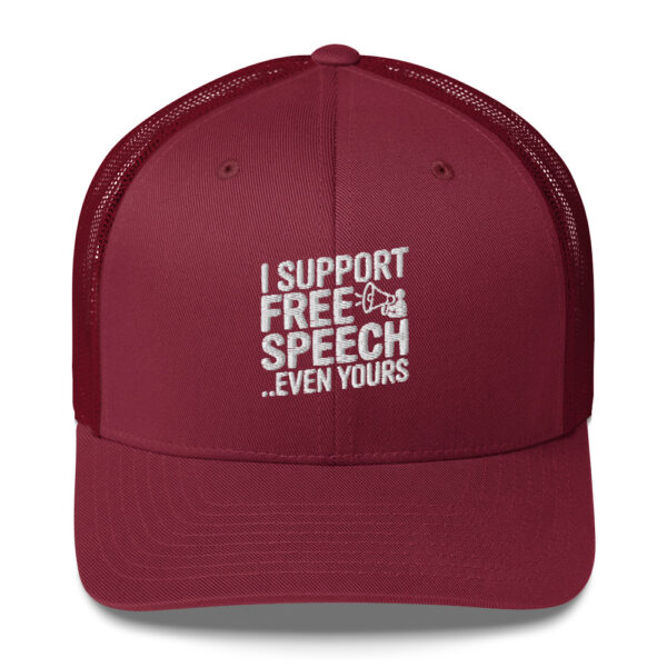 Free Speech Trucker Cap - Image 7