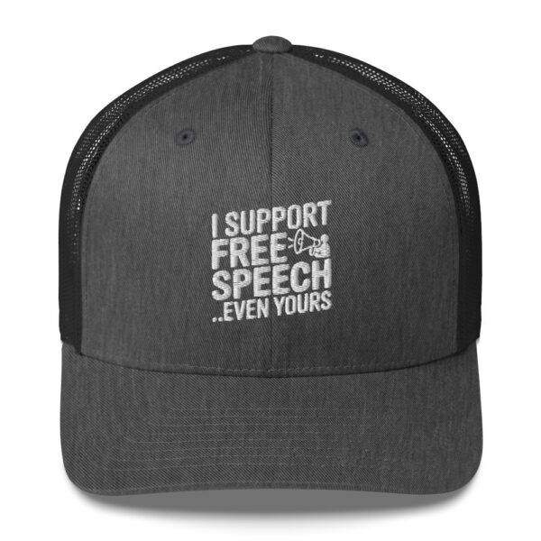 Free Speech Trucker Cap - Image 10
