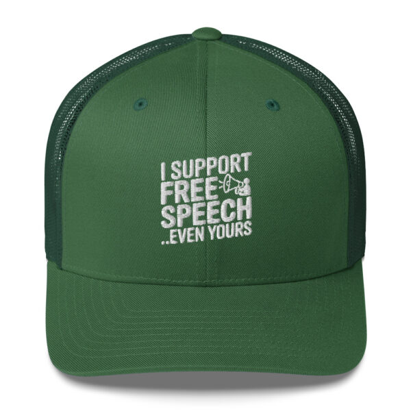 Free Speech Trucker Cap - Image 11