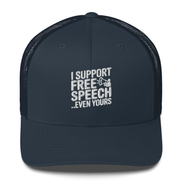 Free Speech Trucker Cap - Image 3