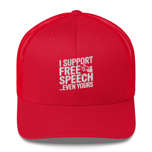 Free Speech Trucker Cap - Image 8