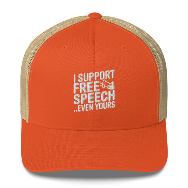 Free Speech Trucker Cap - Image 13