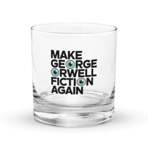 George Orwell Whiskey Glass