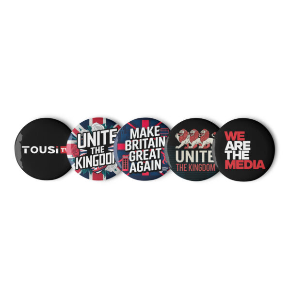 Tousi TV Pin Badges