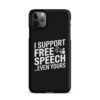 Free Speech iPhone® Case - Image 3