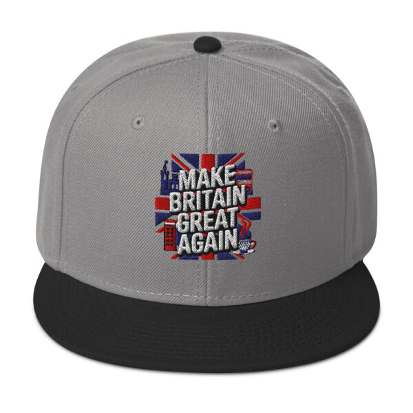 Make Britain Great Again Snapback Hat - Image 3