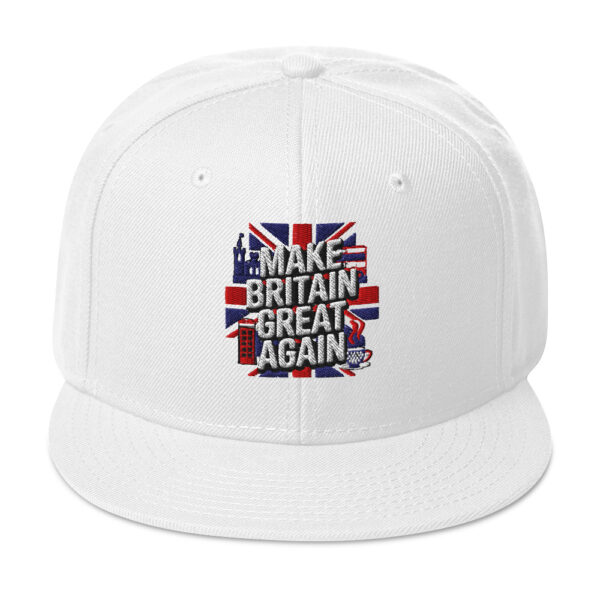 Make Britain Great Again Snapback Hat - Image 4