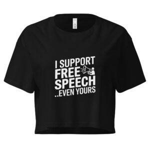 Free Speech Crop Top