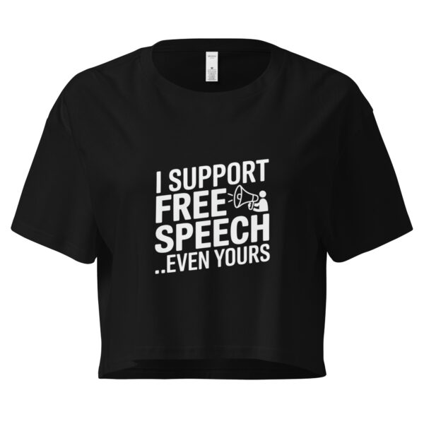 Free Speech Crop Top