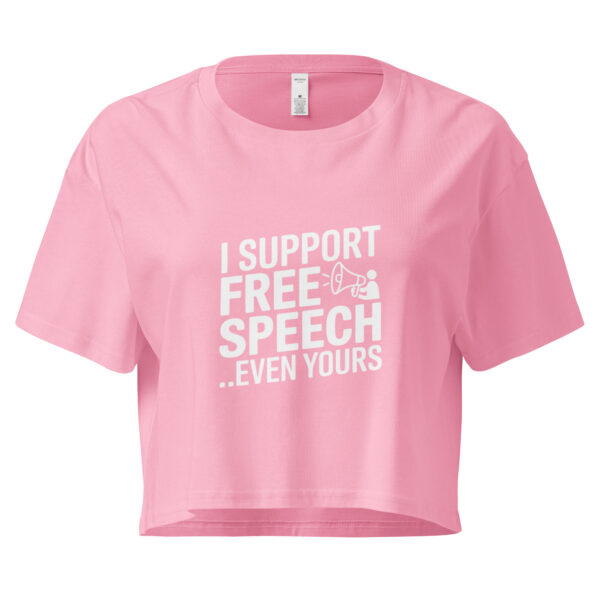 Free Speech Crop Top - Image 13