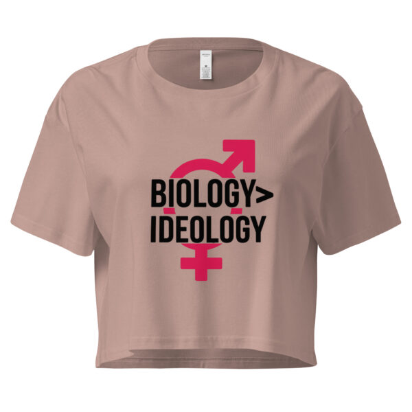 Biology > Ideology Crop Top - Image 3