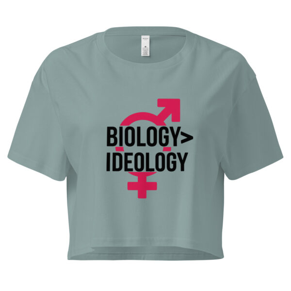 Biology > Ideology Crop Top - Image 2