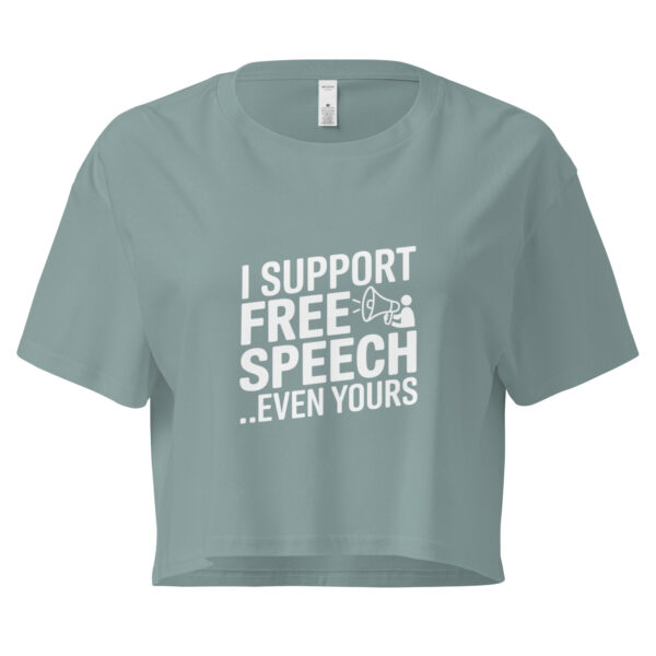 Free Speech Crop Top - Image 5