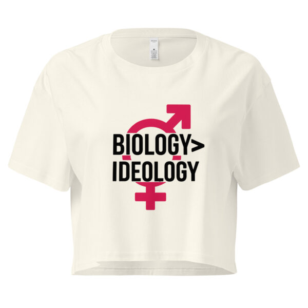 Biology > Ideology Crop Top - Image 7