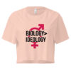 Biology > Ideology Crop Top - Image 4