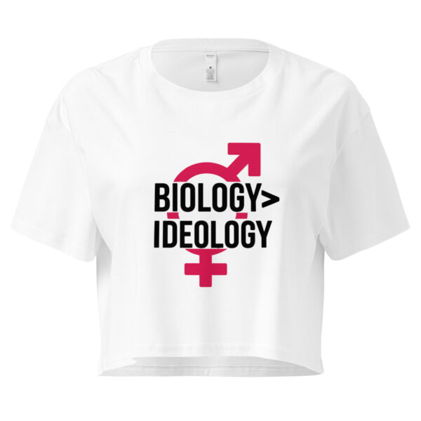 Biology > Ideology Crop Top - Image 9
