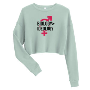 Biology > Ideology Cropped Sweatshirt
